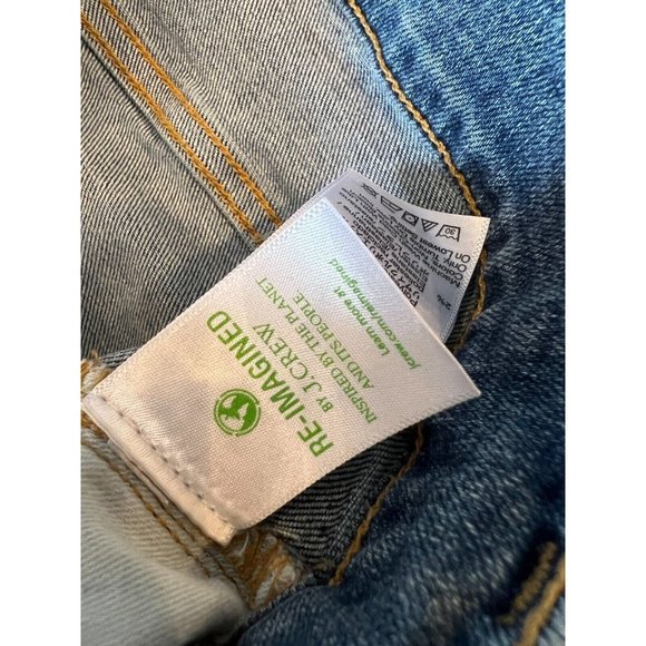 J Crew 9" Mid Rise Skinny Jeans Denim size 29 BK584‎ Signature Re-Imagined - Picture 4 of 9